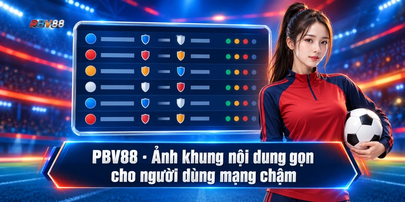 PBV88 · Ảnh khung nội dung gọn cho người dùng mạng chậm